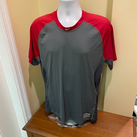 Nike Pro Combat Men Authentic Collection Shirt MLB Performance Apparel XL - Picture 1 of 10